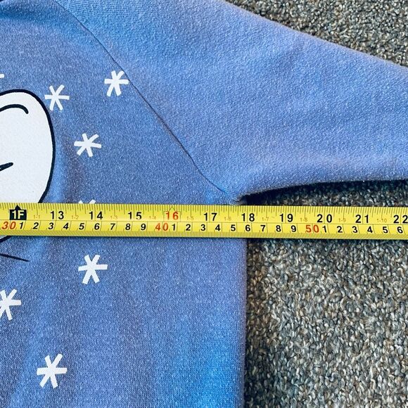 Vintage 1995 90s Purple Holiday Mouse Christmas Pullover Sweatshirt XS - Picture 5 of 7